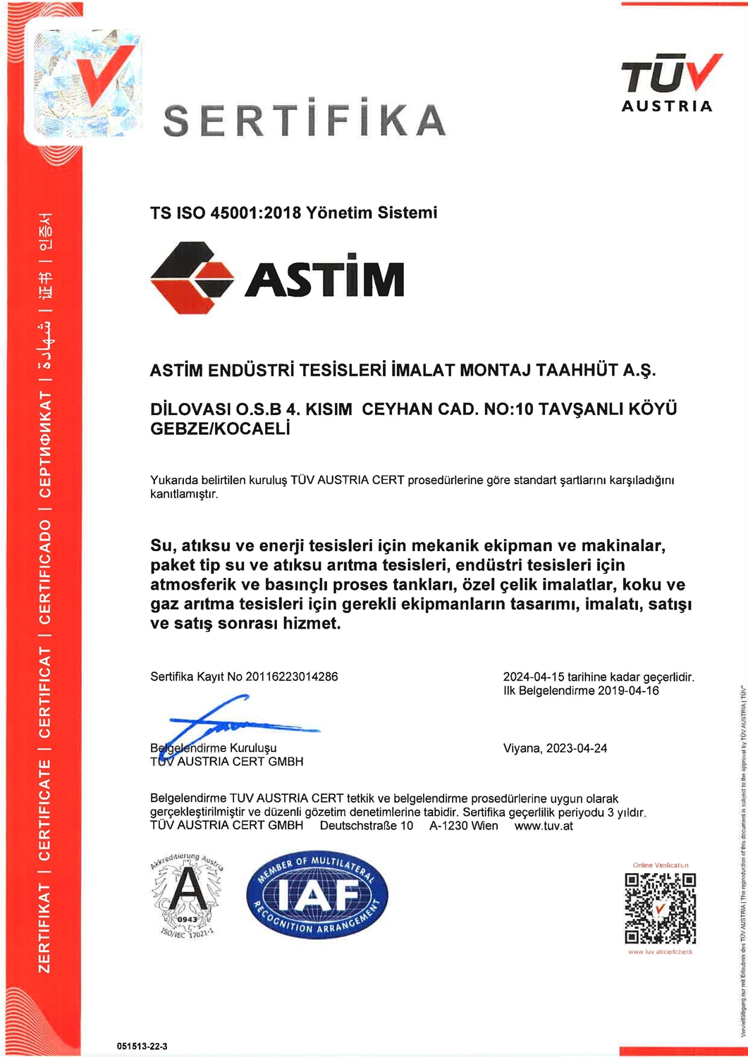  EN ISO 45001:2018